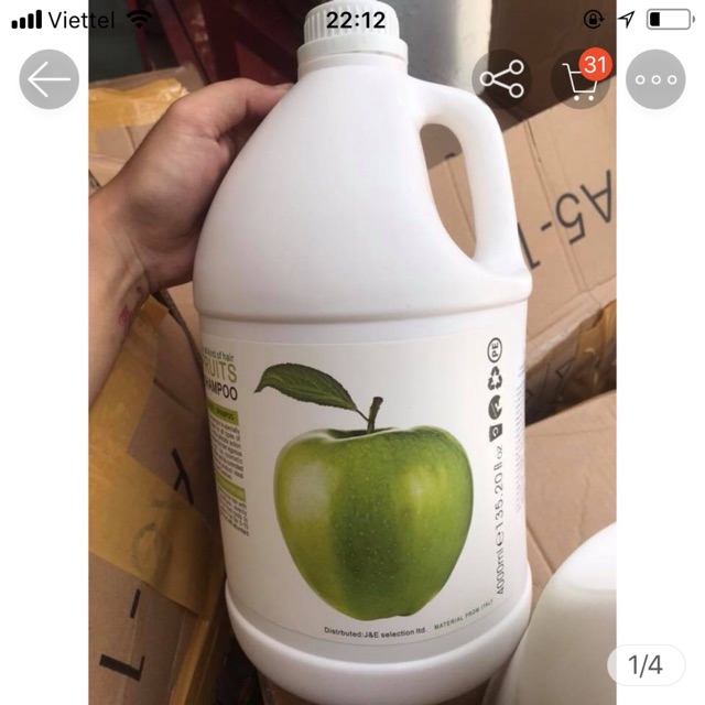 Dầu xả hương trái cây INSIGNA FRUITS 4000ml