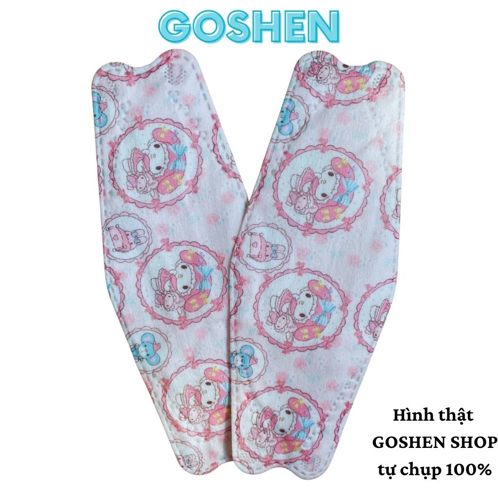 Khẩu trang KF94 hoạt hình cho người lớn, họa tiết dễ thương (hình thật shop tự chụp)