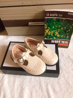 (HÀNG ORDER) Giày vintage da PU cho bé