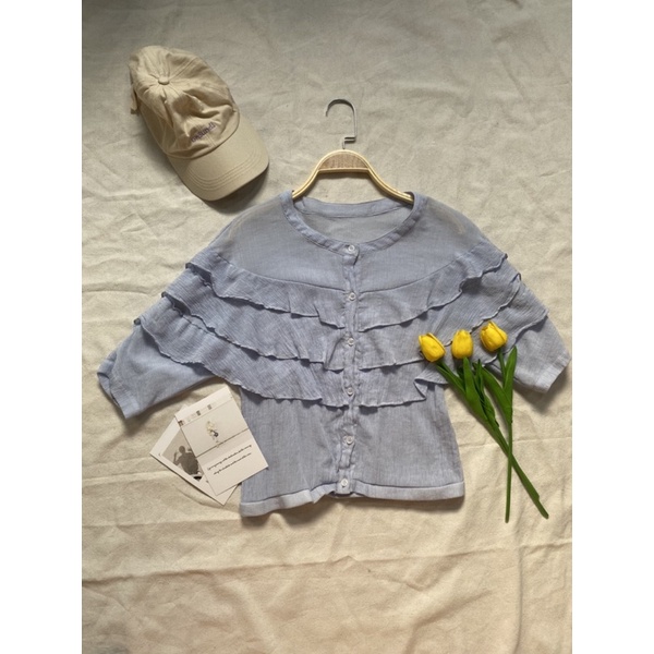 Áo xanh bèo tay lở