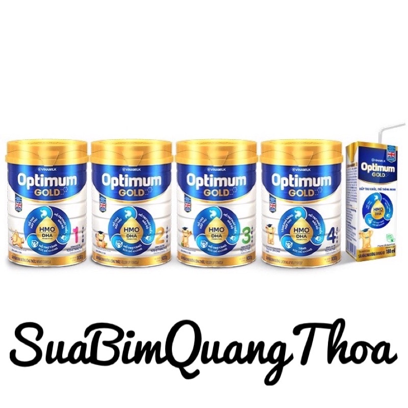 Sữa Optimum Gold Đủ số 1,2,3,4 lon 850g và 1,45kg [ date luôn mới ]