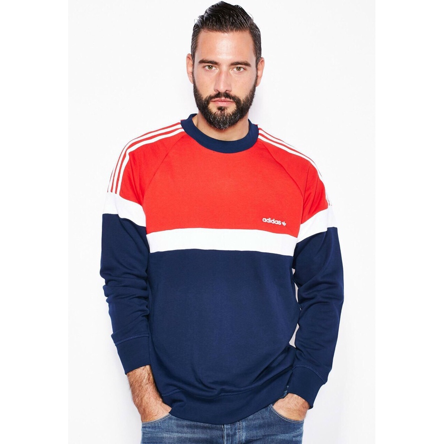 Áo thun Sweater Unisex tay dài phối màu raglan phom áo regular chất vải nỉ chân cua