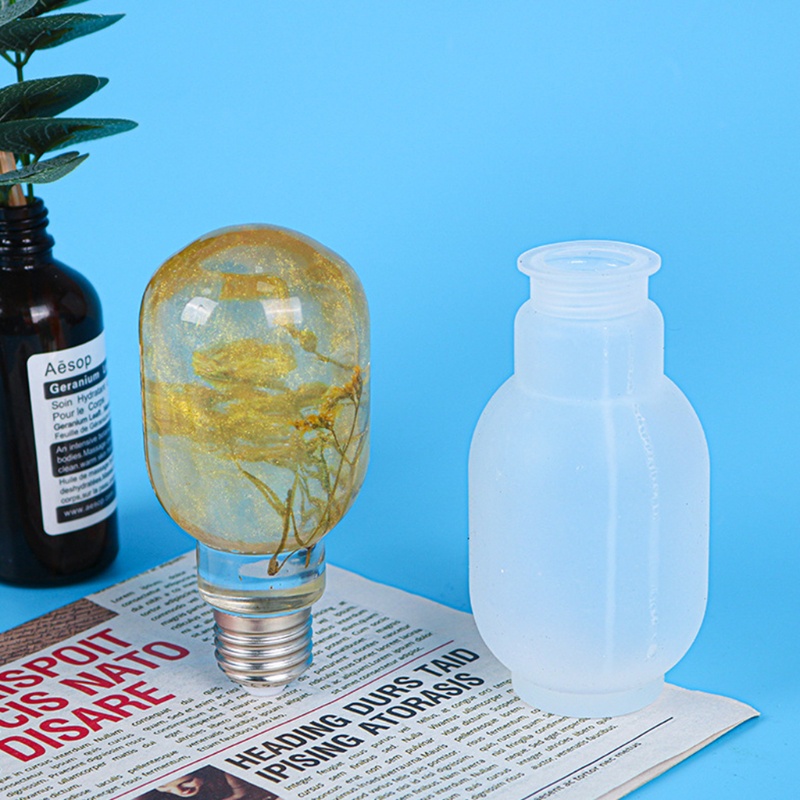 Sa Khuôn Silicone Làm Bóng Đèn LED Epoxy Resin DIY Trang Trí Nhà Ở