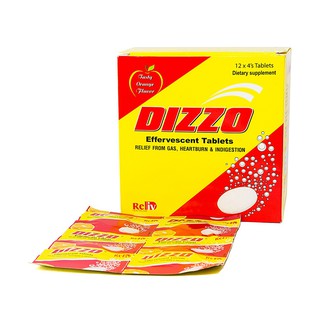 ✅ VIÊN SỦI TIÊU HOÁ DIZZO - Giảm ngay chứng đầy hơi, đình bụng, khó tiêu, ợ chua