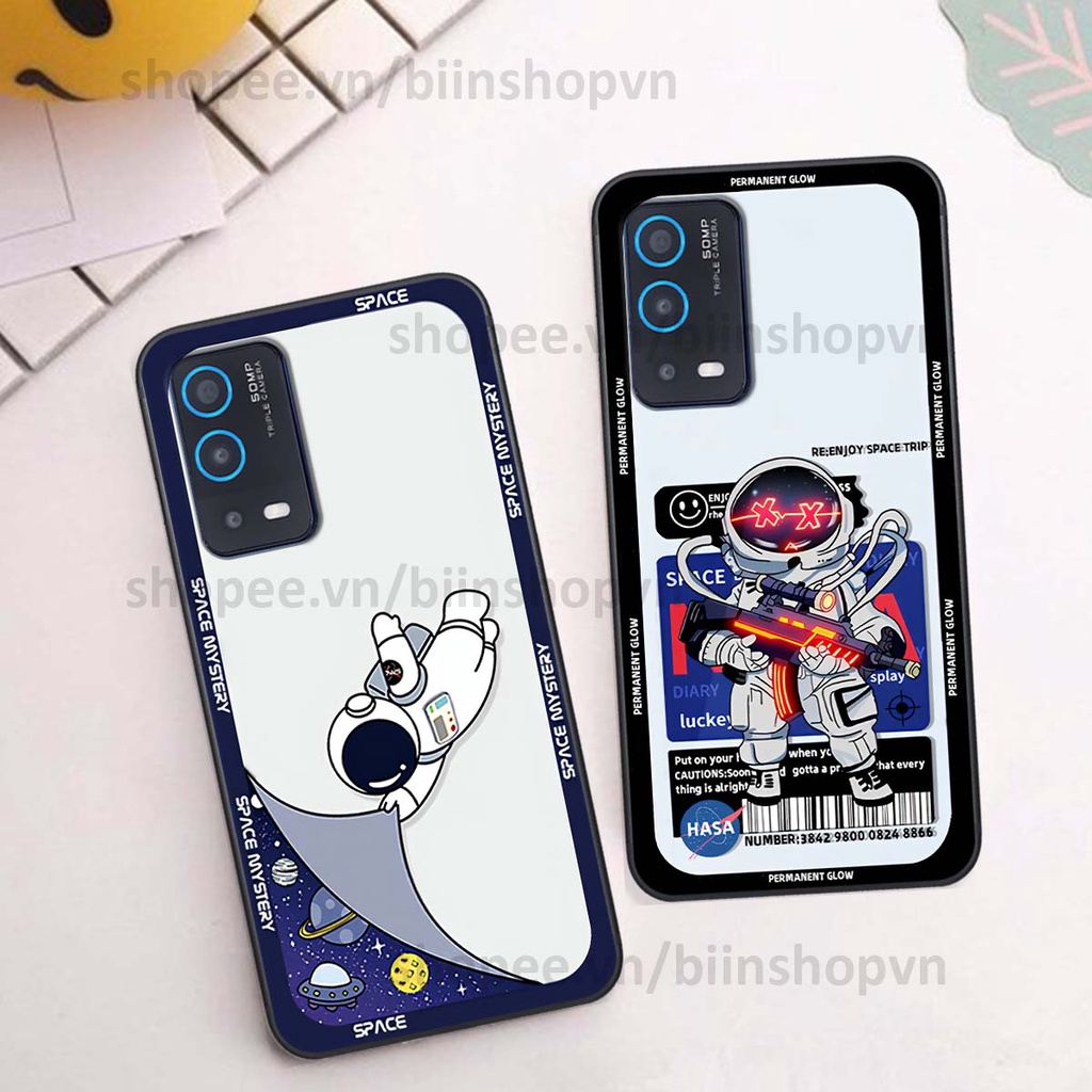 Ốp Oppo A54 / A55 phi hành gia vũ trụ space.x siêu đẹp, thời trang