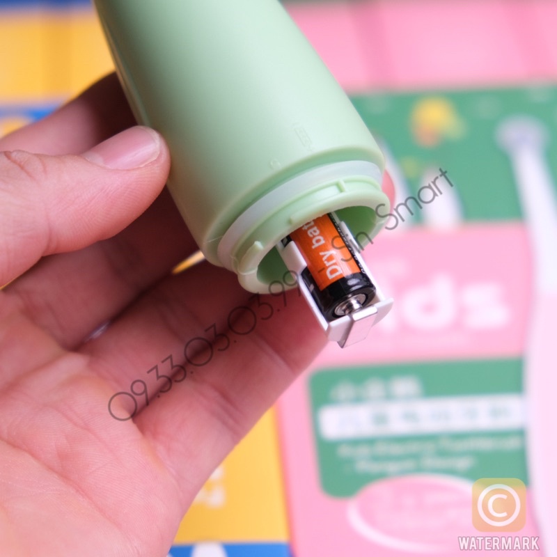 [Kèm Pin] Bàn Chải Điện Cho Bé Focus Kids Sạch Răng Tiện Lợi Chống Nước IPX5 Máy Đánh Răng Tự Động Cho Bé