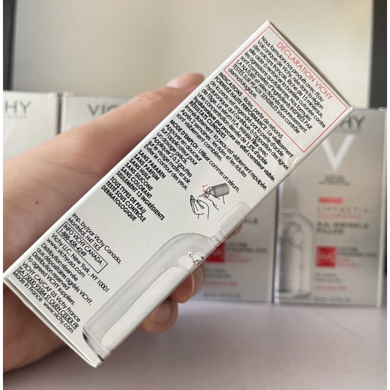 Serum chống lão hóa mờ nếp nhăn Vichy Liftactiv Supreme HA Filler 30ml