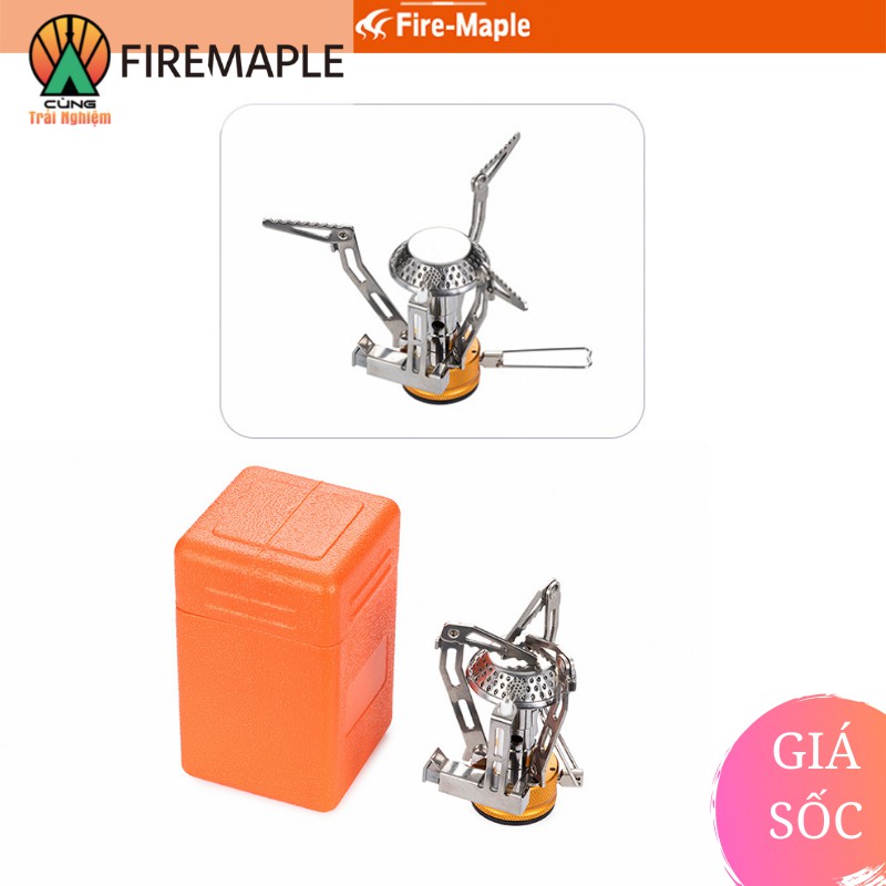 [CHÍNH HÃNG] Bếp Gas Mini Fire Maple FMS-102 Nhỏ Gọn Di Động Chuyên Dụng Cho Du Lịch, Dã Ngoại Cắm Trại