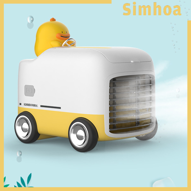 [SIMHOA]Portable Air Conditioner Cooling with Atmosphere Light for Room Indoor