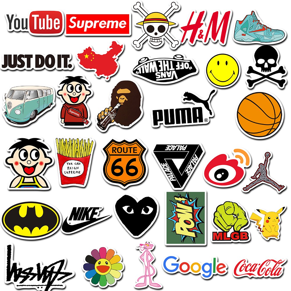 150 Miếng Dán Logo Chống Thấm Nước Cho Xe Hơi, Điện Thoại Laptop Xe Đạp | BigBuy360 - bigbuy360.vn