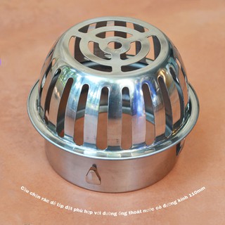 THOÁT SÀN CHẮN RÁC BAN CÔNG SÂN VƯỜN INOX tmc100ts-D110