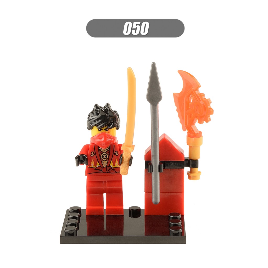 Minifigures Ninjago SS3 Các Mẫu Nhân Vật Jay Garmadon Jane Kai X043 - X050