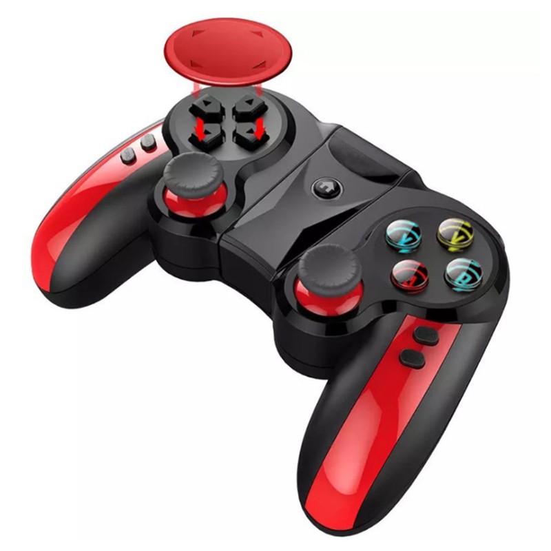 Wireless Bluetooth Gamepad Trigger with Stand Cellphone Joystick Game Controller