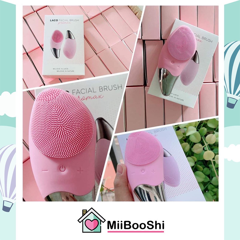 Máy rửa mặt cầm tay mini sonic massage làm sạch sâu nâng cơ xóa nhăn MiibooShi SB1831