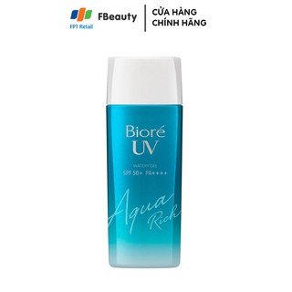 Gel Chống Nắng Màng Nước Dưỡng Ẩm Bioré UV Aqua Rich Watery Gel SPF50+ PA++++ 90ml