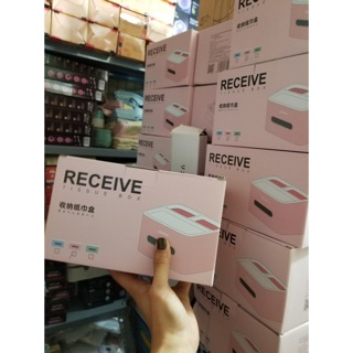 [TIỆN ÍCH] Hộp đựng khăn giấy để bàn đa năng - Vimart99