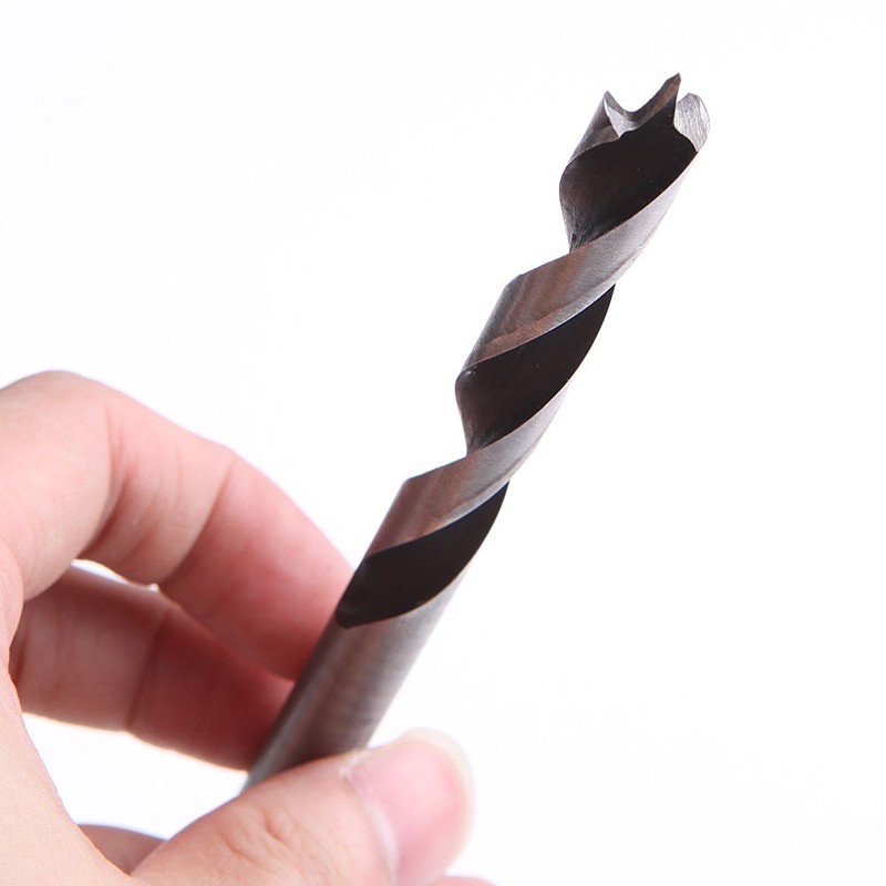 Bộ 8 mũi khoan gỗ bằng thép tốc độ cao có hộp đựng chắc chắn