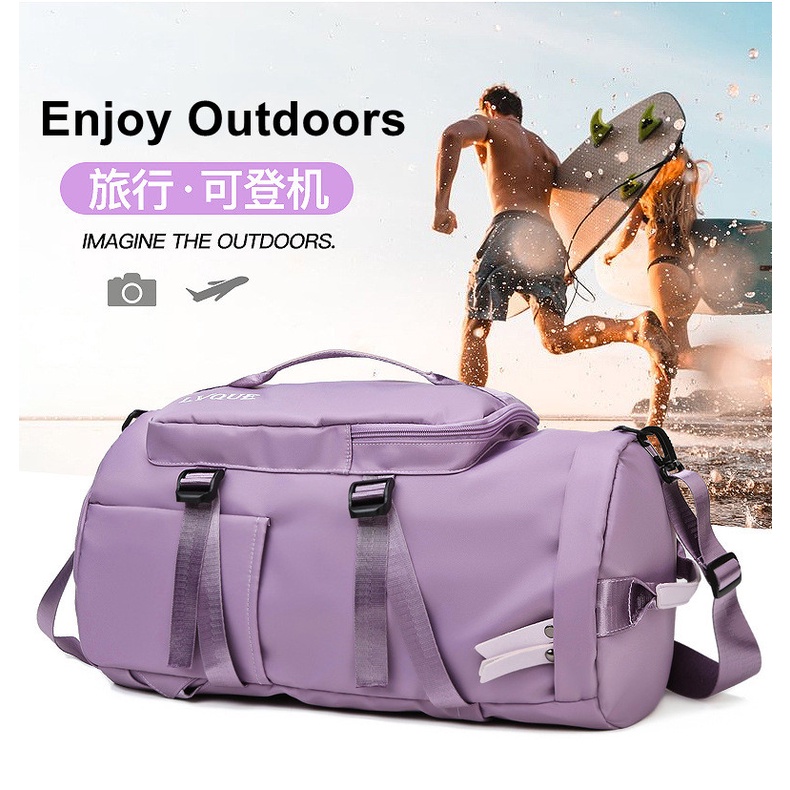 Ba lô du lịch/tập gym chống thấm nước phong cách Hàn Quốc