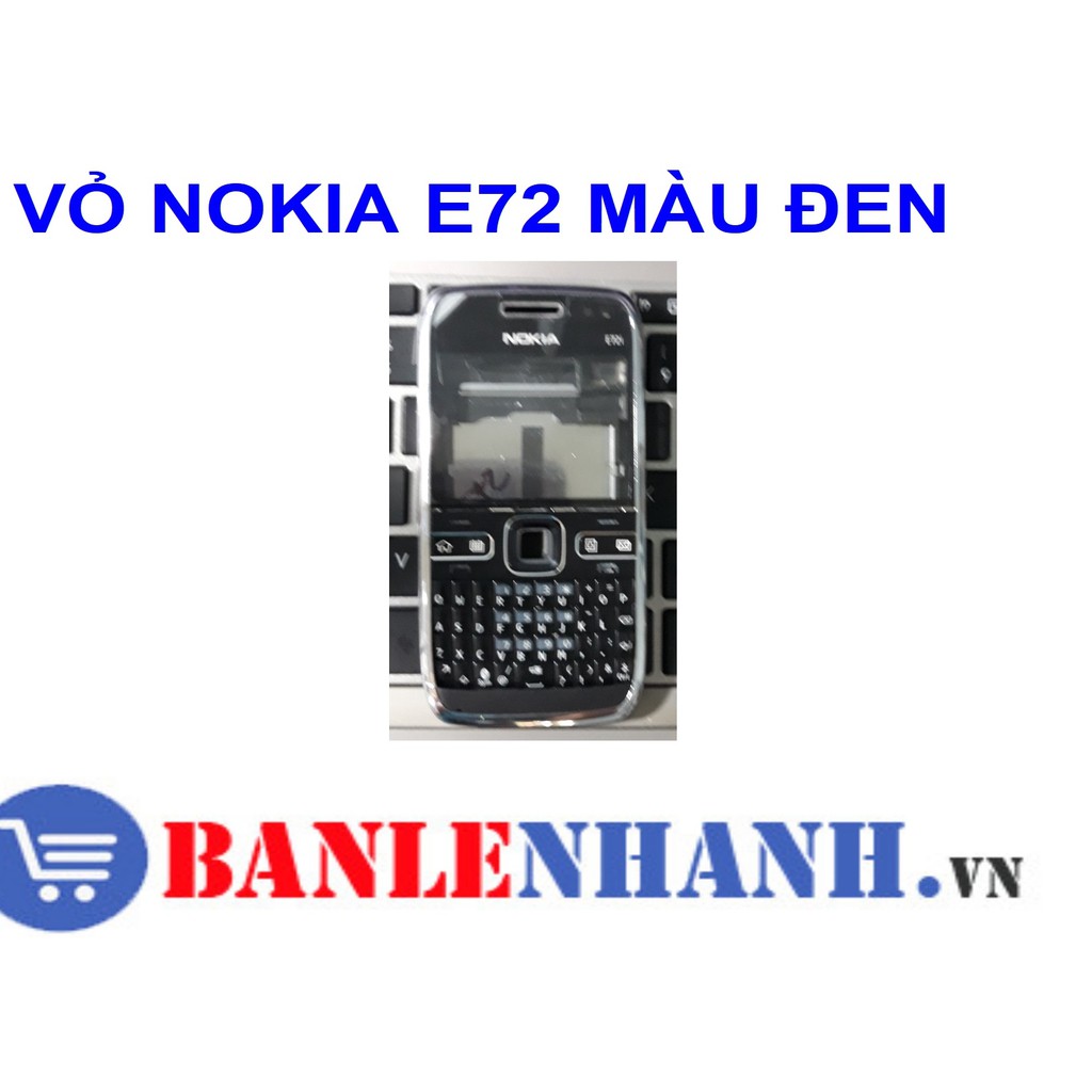 VỎ NOKIA E72 MÀU ĐEN