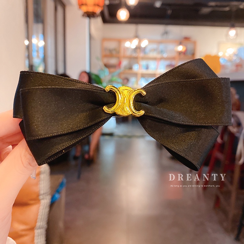 Kẹp Tóc Hình Nơ Phong Cách Hàn Quốc Đơn Giản Cho Nữ