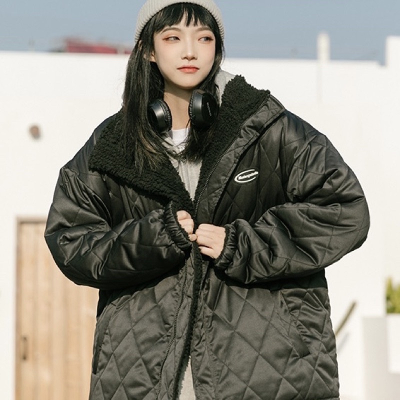 [ORDER] Áo khoác lông unisex mặc được 2 mặt cực ấm | BigBuy360 - bigbuy360.vn