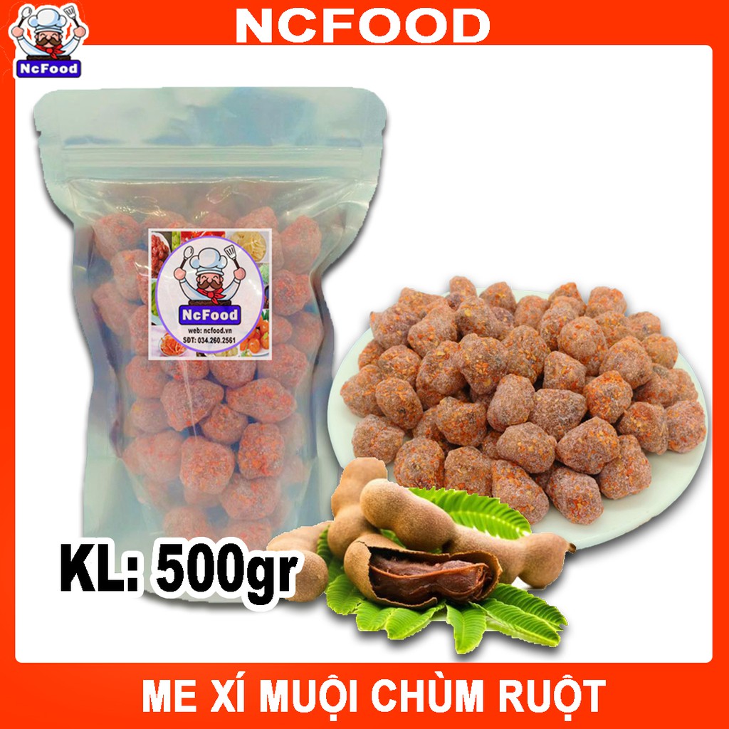 Me Xí Muội Chùm Ruột 500g NCFOOD
