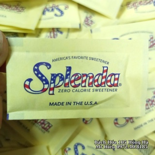 Đường ăn kiêng Splenda Mỹ combo 10 gói x 1g
