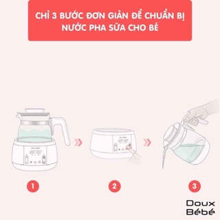 Bình đun nước giữ nhiệt Doux bebe