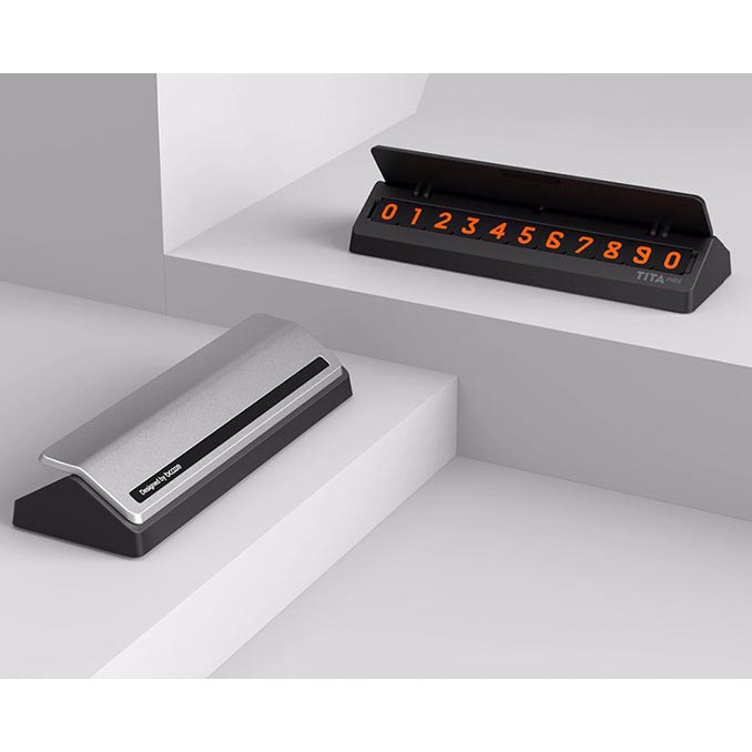 Bảng gắn số điện thoại trên taplo ô tô TITA V2 cao cấp | BigBuy360 - bigbuy360.vn