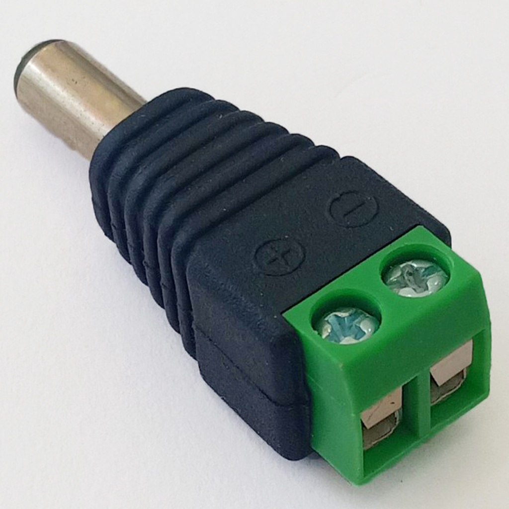 Đầu chuyển đổi jack DC 5.5*2.1mm sang Domino