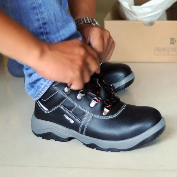 Giày Bảo Hộ Cao Cấp Hàn Quốc Hans HS-55 Cao Cổ
