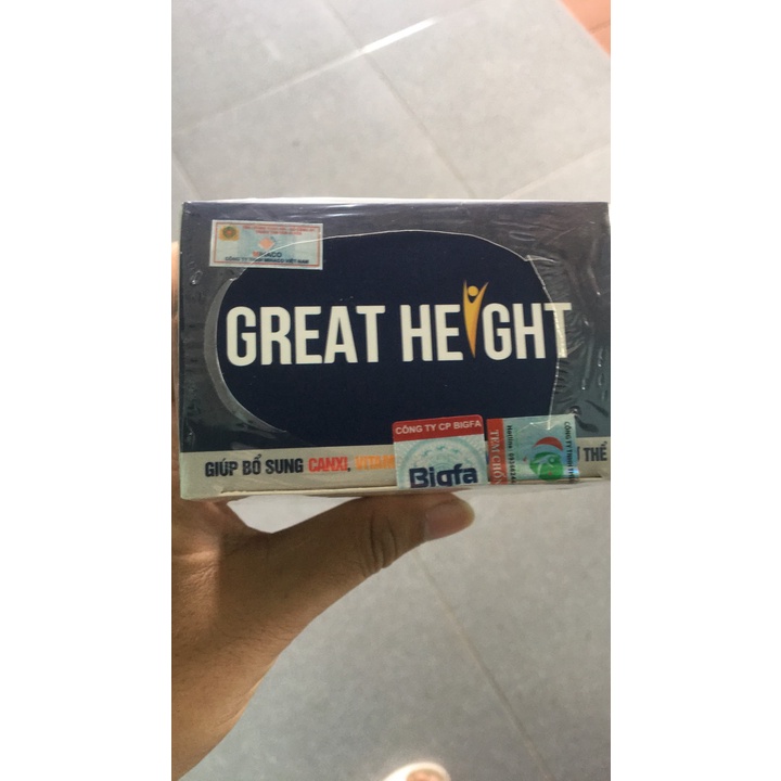 ✅Mẫu 3 Tem GREAT HEIGHT GIÚP TĂNG TRƯỞNG CHIỀU CAO CHO TRẺ