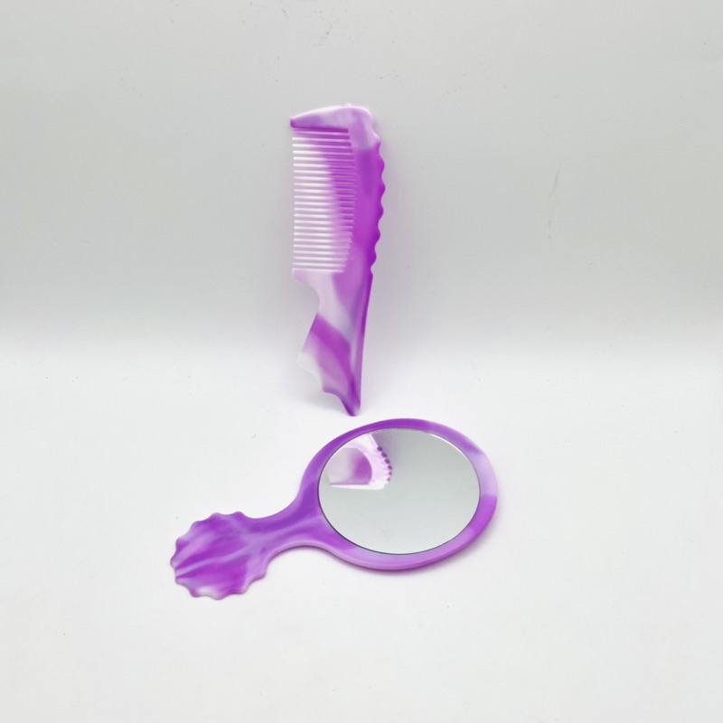 Lược Chải Tóc Mini Kèm Gương Soi Cho Các Bé Yêu