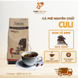 Cà phê nguyên chất Culi Zacobs 500gr, Cà phê hạt rang mộc nguyên chất pha máy, Cafe bột nguyên chât pha phin