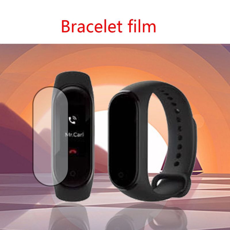 Set 2 Miếng Dán Bảo Vệ Màn Hình Cho Xiaomi Mi Band 4