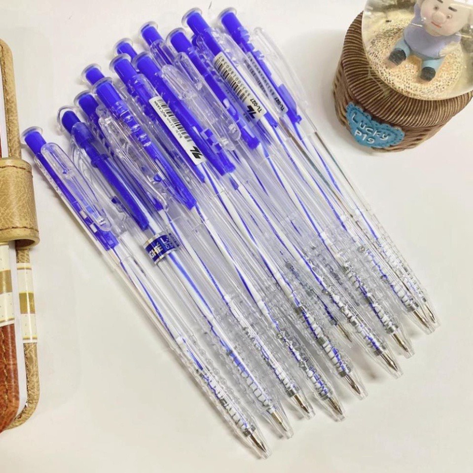 Bút Bi TL027 màu xanh - đen phổ thông