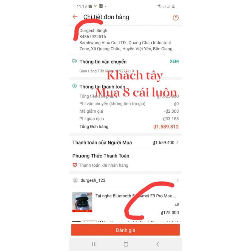 Tai nghe Bluetooth 5.0 Amoi F9 Pro cảm ứng bản quốc tế 2021(pin cực trâu,chất âm cực hay,nghe nhạc cực thích) | BigBuy360 - bigbuy360.vn