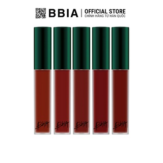 Son Kem Lì Bbia Last Velvet Lip Tint ASIA EDITION (5 Màu) 5g Bbia Official Store
