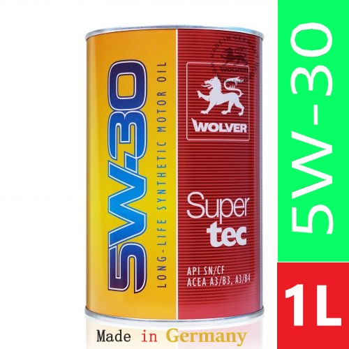 Nhớt ô tô  Wolver SuperTec 5W30 -Nk Germany