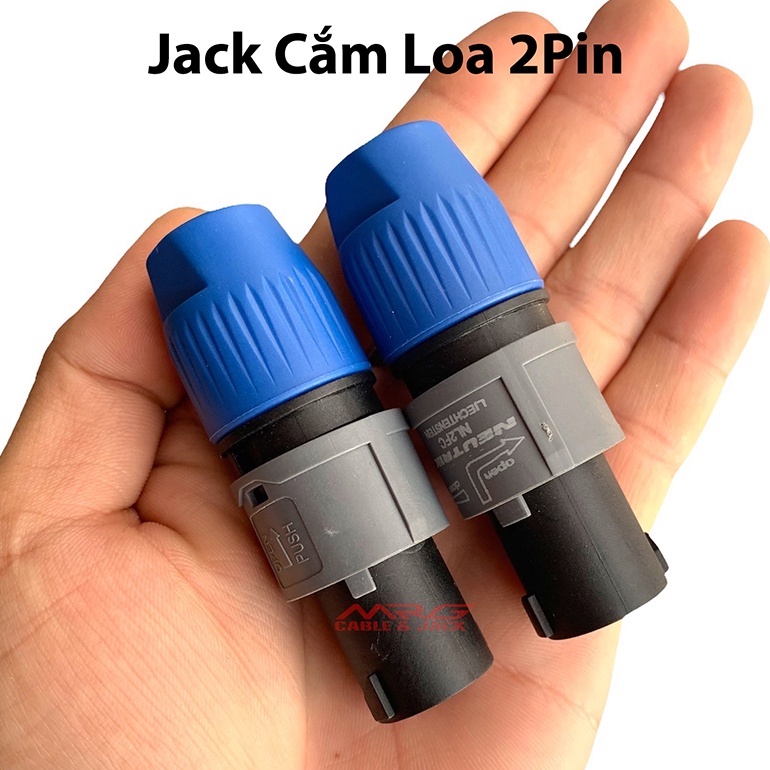 Rack loa Speakon Neutrik 4 pin, giá 1 cái, sử dụng cho các dòng loa sân khấu, gia đình ..vv. | SP.