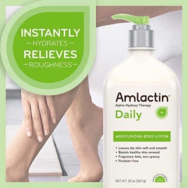 KEM DƯỠNG ẨM AMLACTIN DAILY MOISTURIZING BODY LOTION CHAI 567g