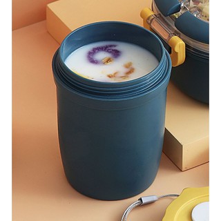 [FULL COMBO] Hộp Cơm Giữ Nhiệt Lúa Mạch 2 Tầng Ruột Inox 304 - Hộp Cơm Văn Phòng