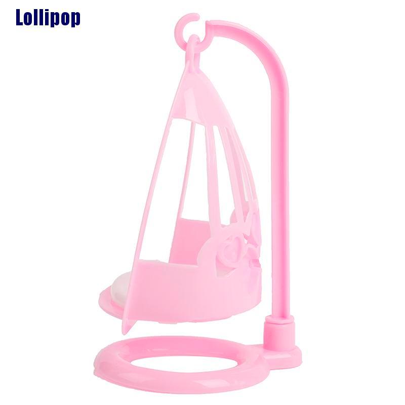 Ghế xích đu mini trang trí nhà búp bê thiết kế xinh xắn