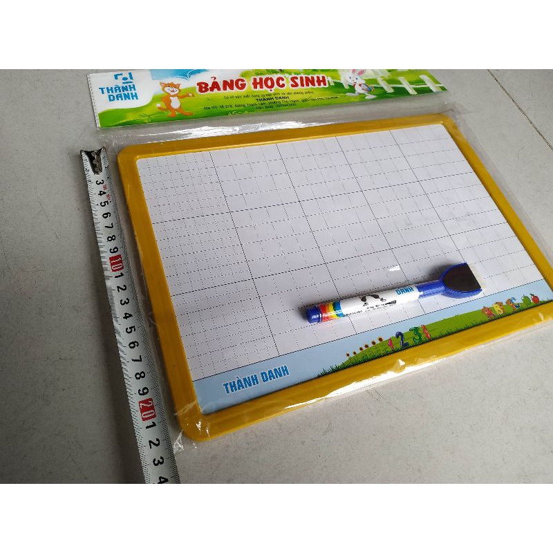Bảng học sinh 2 mặt, bảng viết phấn, bảng viết bút lông Thiên Long, Thành Danh, WinQ