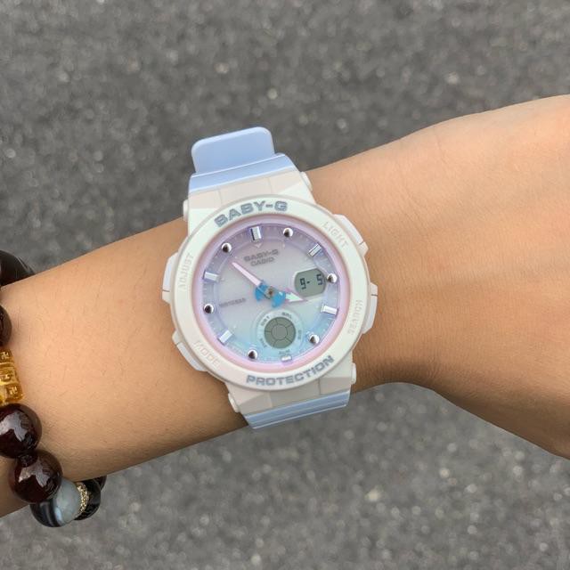 Đồng hồ casio nữ dây nhựa BABYG BGA-250-7A3DR chính hãng