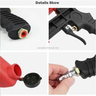 Súng Phun Cát Khí Nén Dạng Bình Đỏ 90 psi