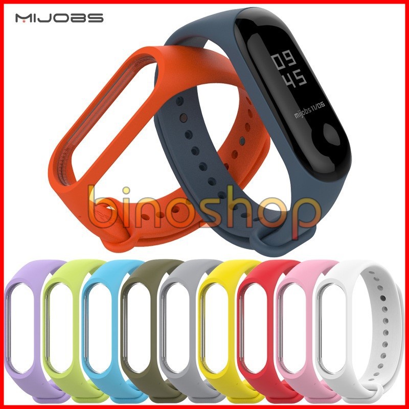 Dây đeo thay thế cho Xiaomi Miband 3 chính hãng Mijobs