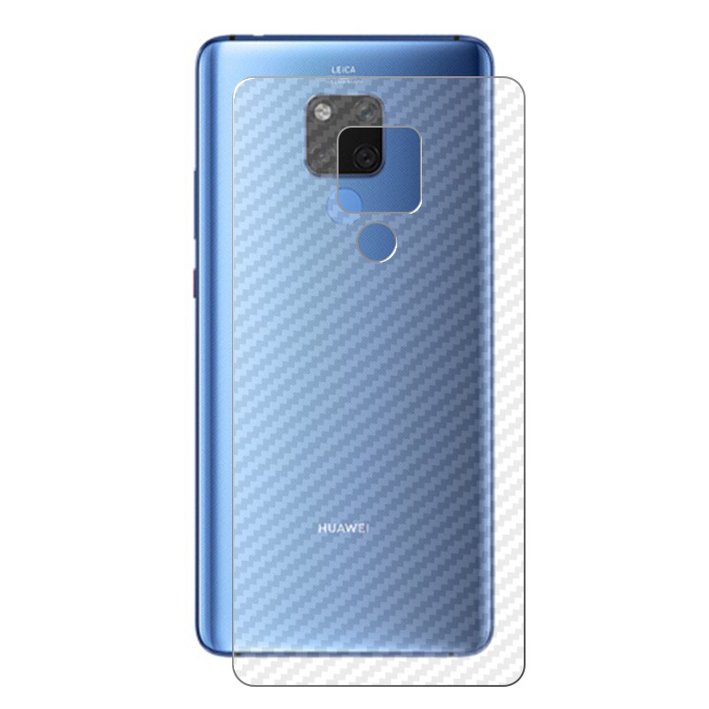 5 miếng dán phim dán lưng bằng sợi carbon bảo vệ cho Huawei Mate 40 30 20 P40 P30 P20 Pro Plus Lite