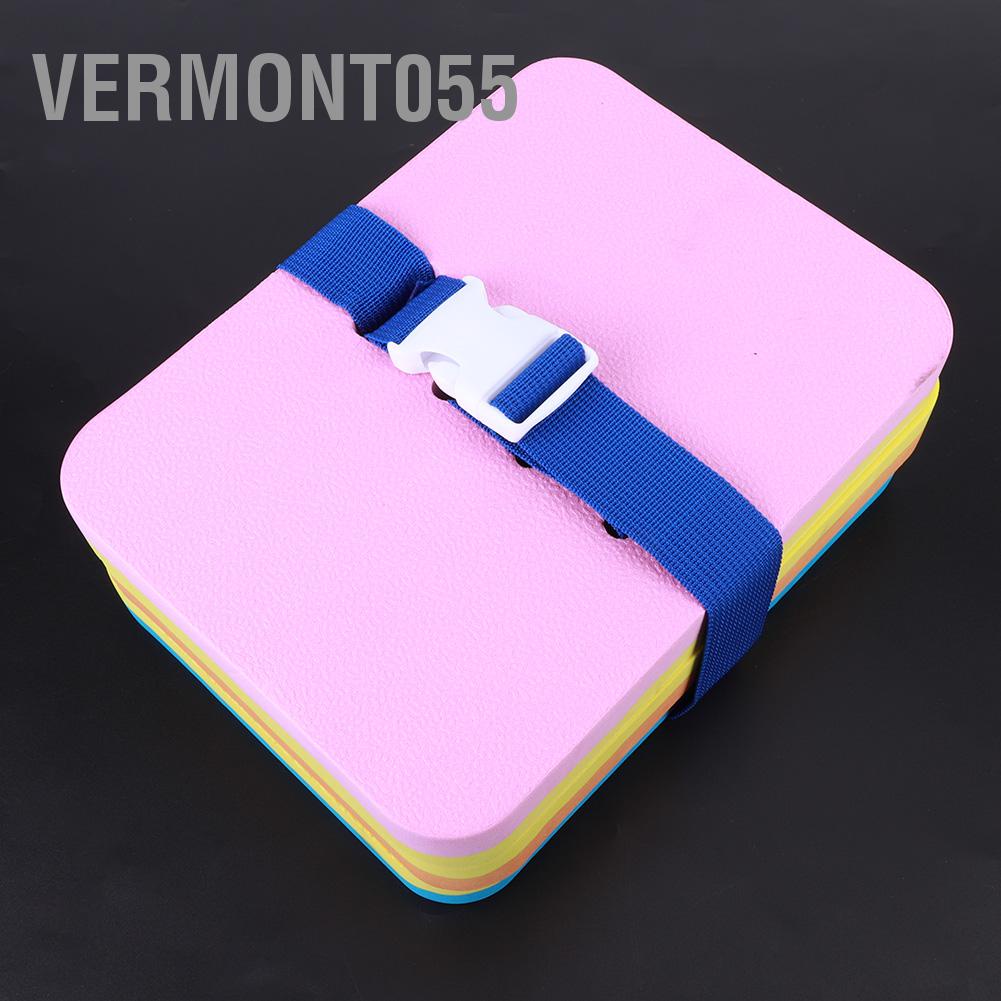 Vermont055 Bơi ván nổi Trở lại Kickboard Hồ bơi Hỗ trợ đào tạo an toàn cho trẻ em Người lớn