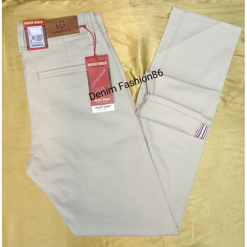 Quần CHINO HUGO HUGO GOLD Chính Hãng Slimfit 2022 Distro / GOLD HUGO